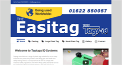 Desktop Screenshot of industrialtags.co.uk